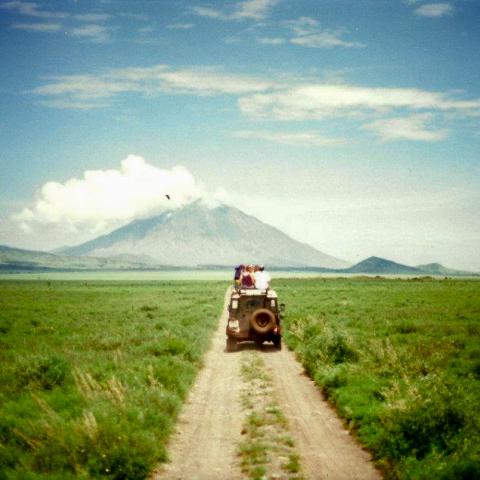 Driving in Tanzania